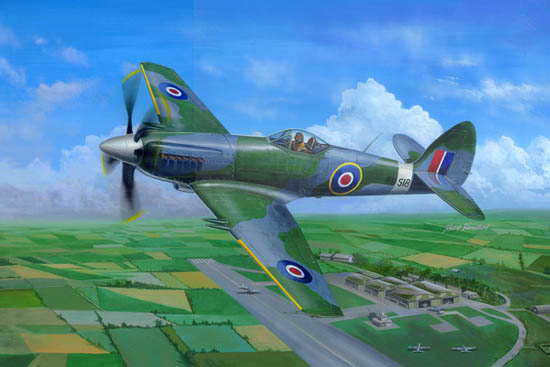 TR02850 Trumpeter 1/48 Supermarine Spiteful F.MK.14 Fighter