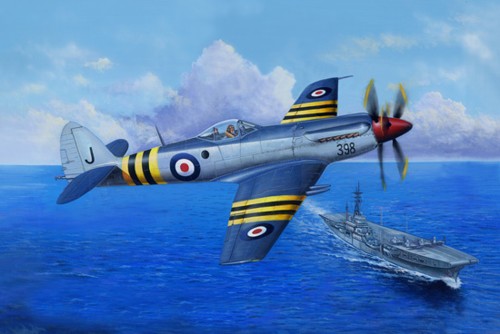 TR02851 Trumpeter 1/48 Supermarine Seafang F.MK.32 Fighter