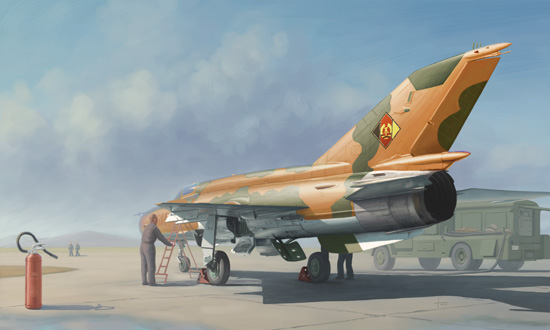 TR02863 Trumpeter 1/48 MiG-21MF Fighter Trumpeter