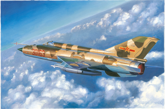TR02864 Trumpeter 1/48 J-7C/J-7D Fighter Trumpeter