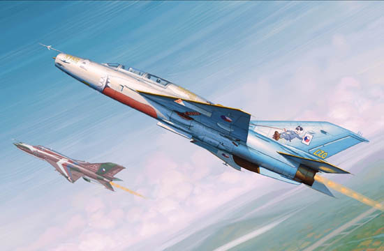 TR02865 Trumpeter 1/48 MiG-21UM Fighter Trumpeter