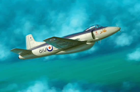 TR02867 Trumpeter 1/48 Supermarine Attacker FB.2 Fighter