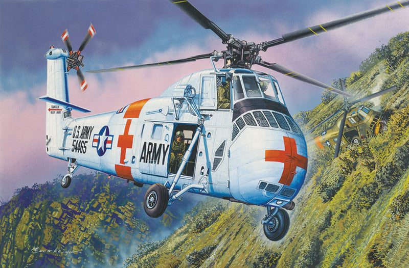 TR02883 Trumpeter 1/48 CH-34 US ARMY Rescue - Re-Edition Plastic Model Kit