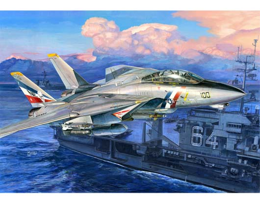 TR03203 Trumpeter 1/32 F-14D Super Tomcat Plastic Model Kit [03203]