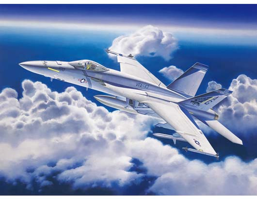 TR03204 Trumpeter 1/32 F/A-18E Super Hornet Plastic Model Kit [03204]