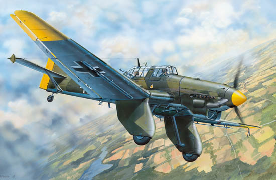 TR03213 Trumpeter 1/32 Junkers Ju-87A Stuka Plastic Model Kit [03213]