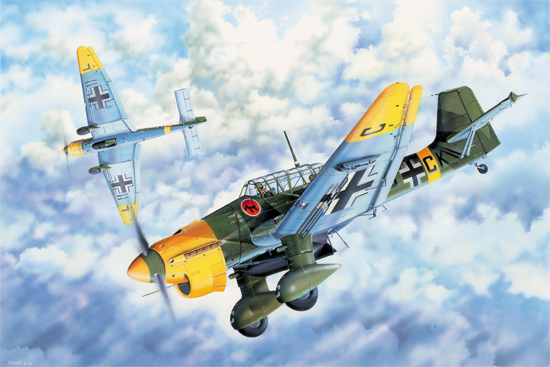 TR03214 Trumpeter 1/32 Junkers Ju-87B-2 Stuka Trumpeter
