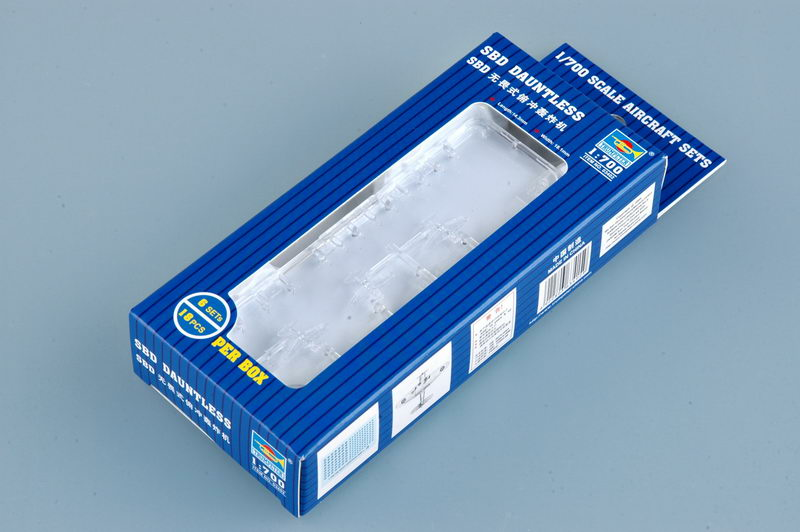 TR03402 Trumpeter 1/700 SBD-3 Dauntless (18 pcs/box) Plastic Model Kit [03402] Trumpeter