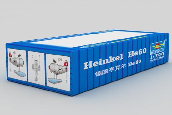 TR03453 Trumpeter 1/700 Heinkel He60 (12 airplanes per box) Trumpeter
