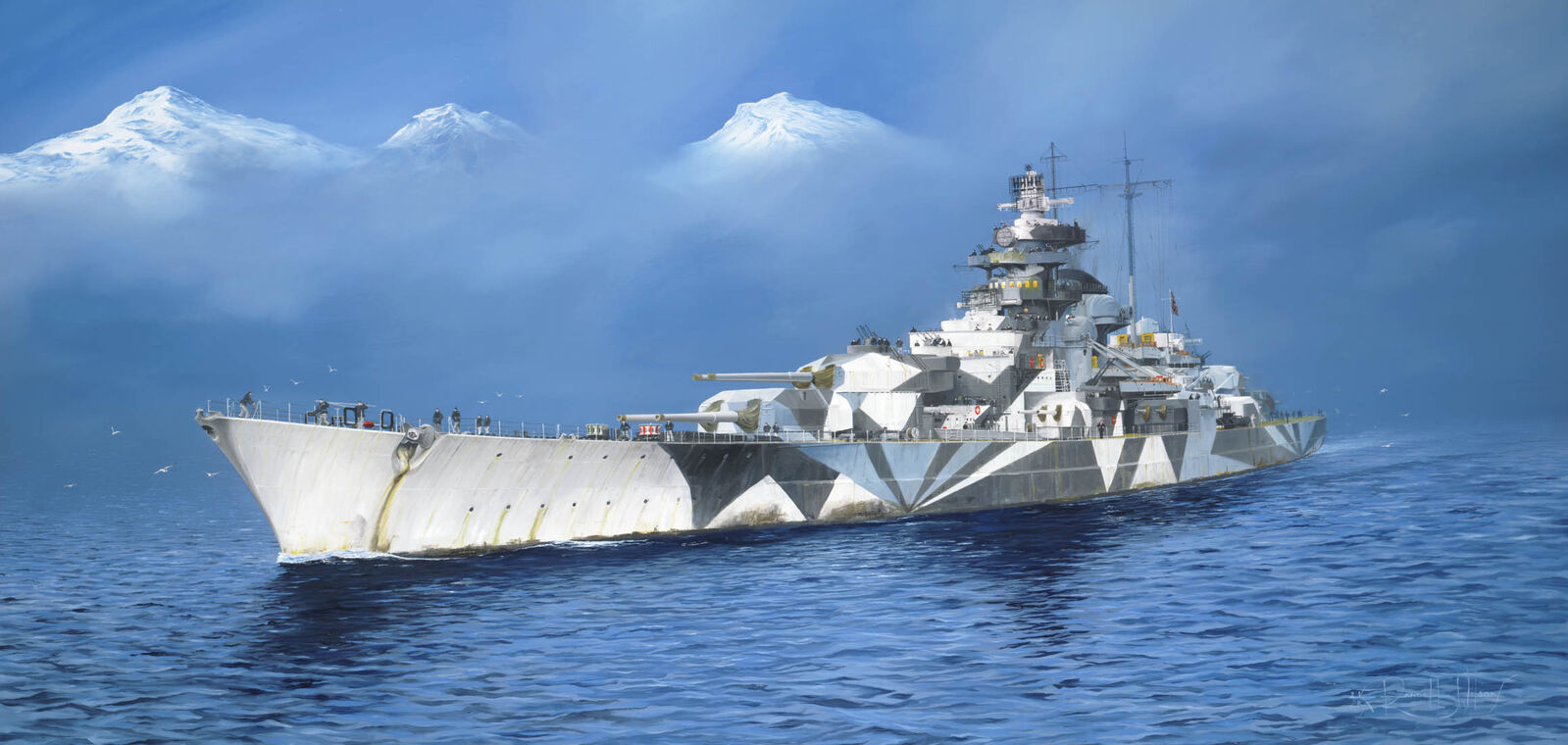 Trumpeter 1/200 German Battleship Tirpitz€ Plastic Model Kit TR03703
