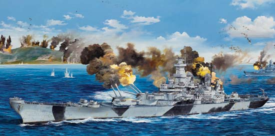 TR03706 Trumpeter 1/200 USS Iowa BB-61 Plastic Model Kit [03706]