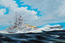 TR03714 Trumpeter 1/200 German Battleship Gneisenau Plastic Model Kit [03714] Trumpeter