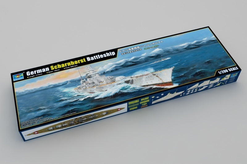 TR03715 Trumpeter 1/200 German Scharnhorst Battleship Plastic Model Kit Trumpeter