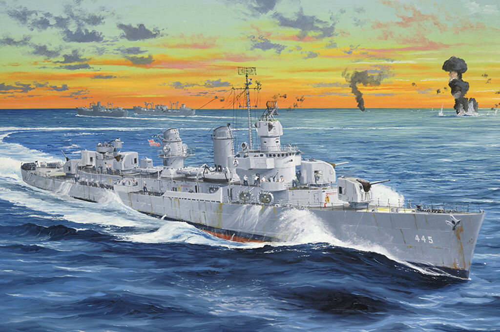 Trumpeter 1/200 USS Fletcher DD-445 Plastic Model Kit [03723] TR03723