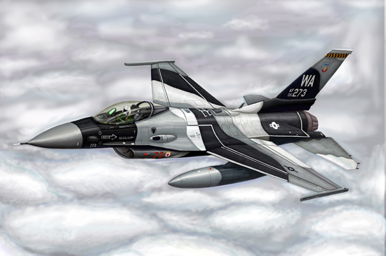 TR03911 Trumpeter 1/144 F-16A/C Fighting Falcon Block15/30/32