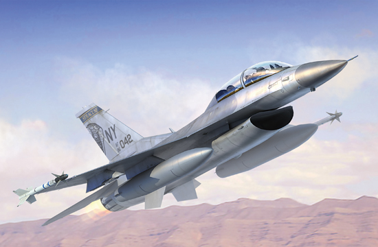 TR03920 Trumpeter 1/144 F-16B/D Fighting Falcon Block15/30/32