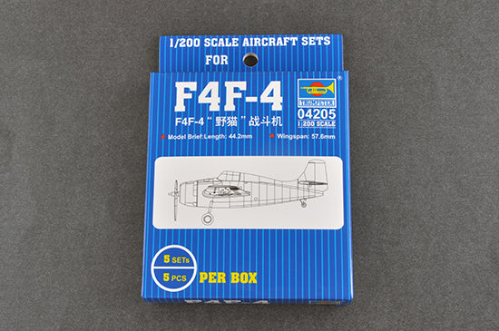TR04205 Trumpeter 1/200 F4F Plastic Model Kit [04205] Trumpeter