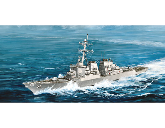 TR04523 Trumpeter 1/350 USS Arleigh Burke DDG-51 Plastic Model Kit [04523]