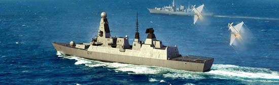 TR04550 Trumpeter 1/350 HMS Type 45 Destroyer