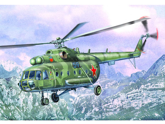 TR05102 Trumpeter 1/35 Helicopter - Mil Mi-17 Hip-H Plastic Model Kit [05102] Trumpeter