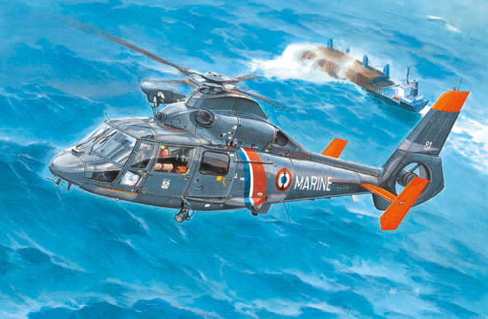 TR05106 Trumpeter 1/35 Helicopter - AS365N2 Dolphin 2 Trumpeter