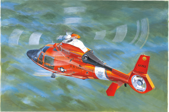 TR05107 Trumpeter 1/35 US Coast Guard HH-65C Dolphin Helicopter Trumpeter