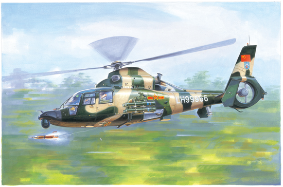 TR05109 Trumpeter 1/35 Chinese Z-9WA Helicopter Trumpeter