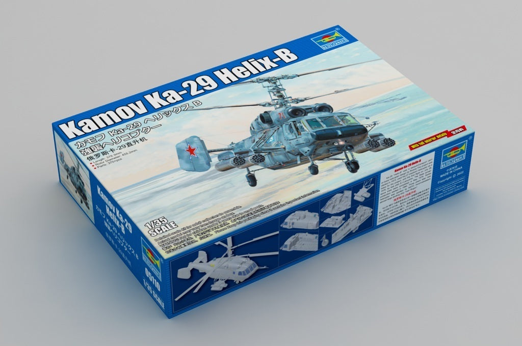 TR05110 Trumpeter 1/35 Kamov Ka-29 Helix-B Plastic Model Kit Trumpeter
