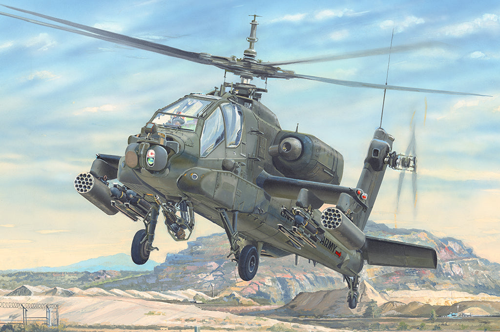 Trumpeter 1/35 AH-64A Apache Early Plastic Model Kit TR05114