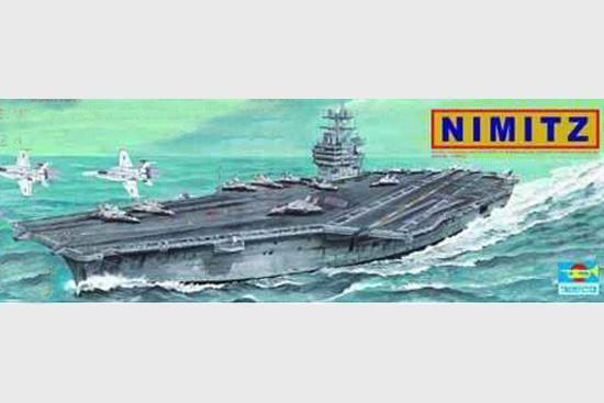 TR05201 Trumpeter 1/500 Aircraft carrier - U.S.CVN68 Nimitz Plastic Model Kit [05201] Trumpeter