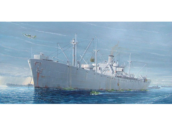 TR05301 Trumpeter 1/350 WW2 Liberty Ship S.S. Jeremiah O'Brien