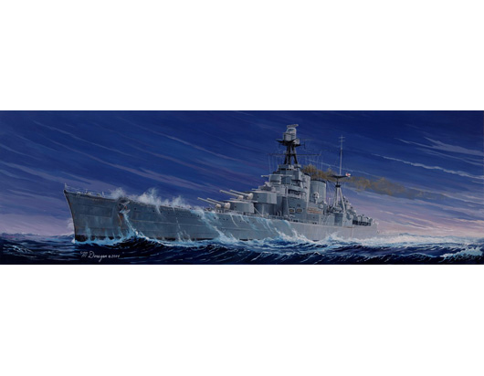 TR05302 Trumpeter 1/350 HMS HOOD Plastic Model Kit [05302] Trumpeter