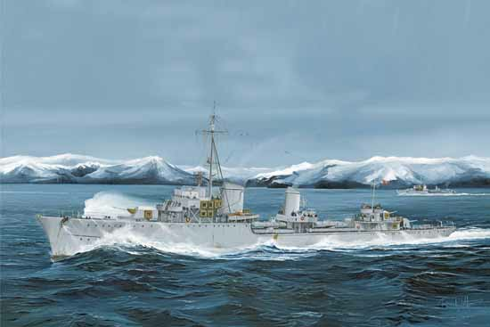 TR05321 Trumpeter 1/350 German Zerstorer Z-25, 1944 Trumpeter