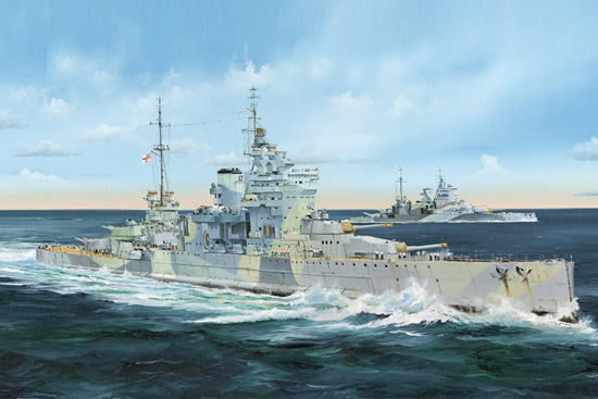 TR05324 Trumpeter 1/350 Battleship HMS Queen Elizabeth Plastic Model Kit [05324] Trumpeter
