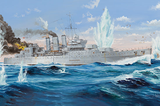 TR05353 Trumpeter 1/350 HMS Cornwall Plastic Model Kit Trumpeter