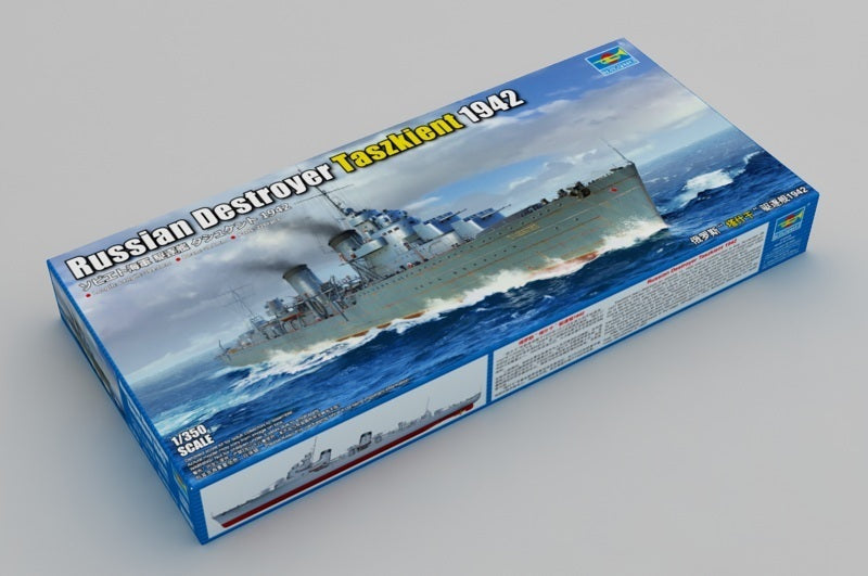 TR05357 Trumpeter 1/350 Russian Destroyer Taszkient 1942 Plastic Model Kit Trumpeter