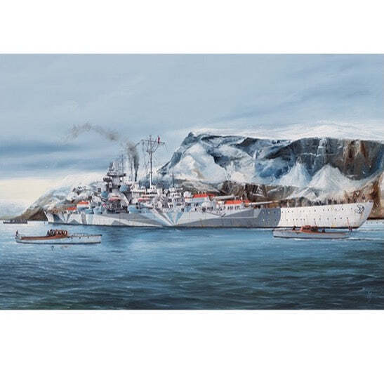 TR05359 Trumpeter 1/350 German Tirpitz Battleship Plastic Model Kit [05359] Trumpeter