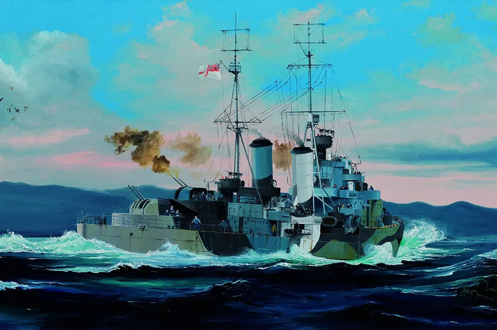 Trumpeter 1/350 HMS Scylla Dido-class Light Cruiser Plastic Model Kitt TR05368
