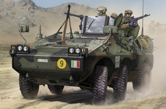 TR05526 Trumpeter 1/35 Italian PUMA 66 Wheeled AFV Trumpeter