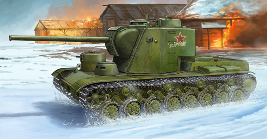TR05552 Trumpeter 1/35 KV-5 Super Heavy Tank Trumpeter