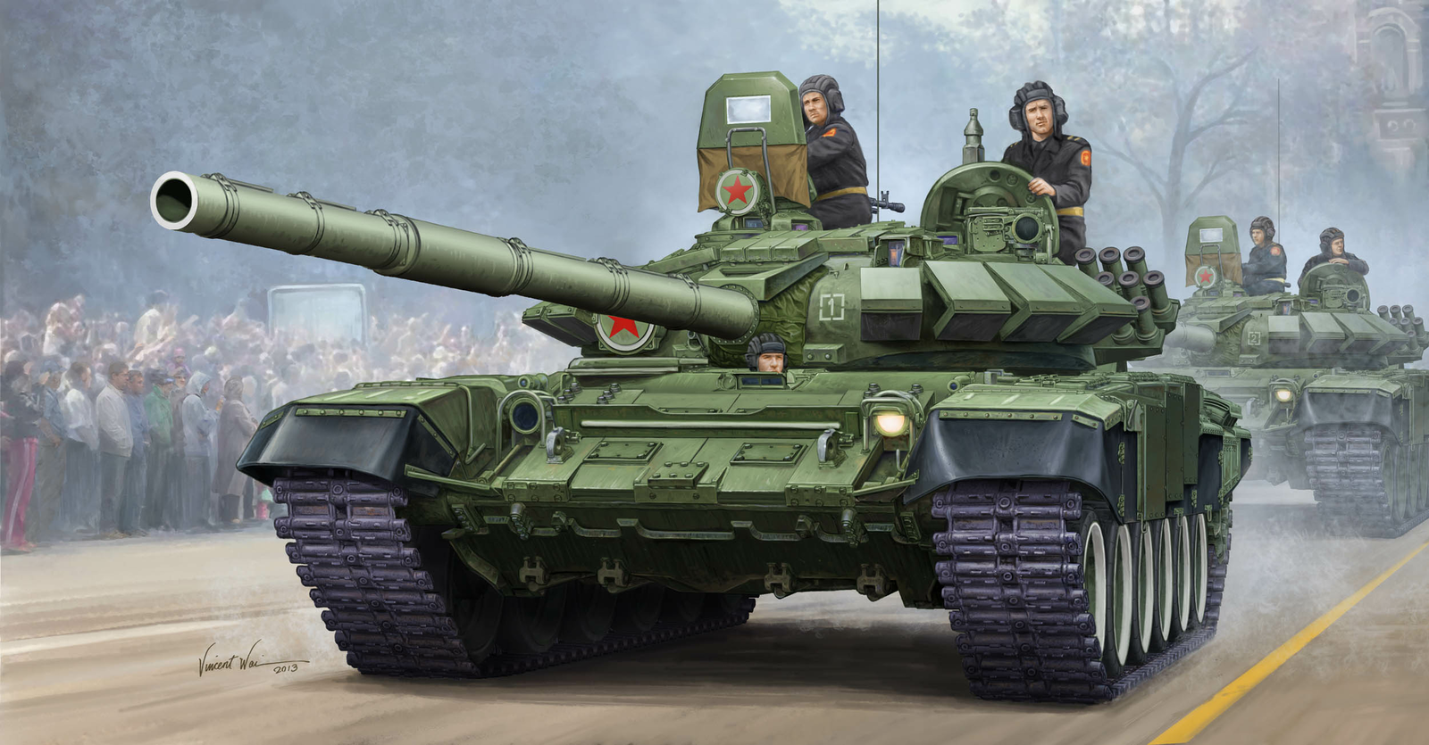 TR05564 Trumpeter 1/35 Russian T-72B Mod1989 MBT  Cast Turret Trumpeter