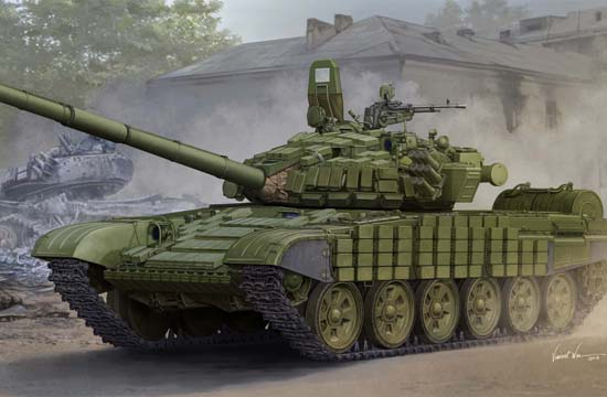 TR05599 Trumpeter 1/35 Russian T-72B/B1 MBT (w/kontakt-1 reactive armor) Trumpeter