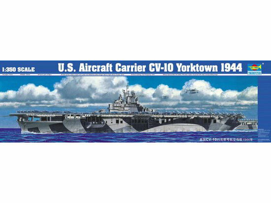TR05603 Trumpeter 1/350 U.S. CV-10 Yorktown 1944 Plastic Model Kit [05603] Trumpeter