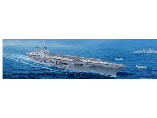 TR05605 Trumpeter 1/350 U.S. CVN-68 Nimitz 1975 Plastic Model Kit [05605]