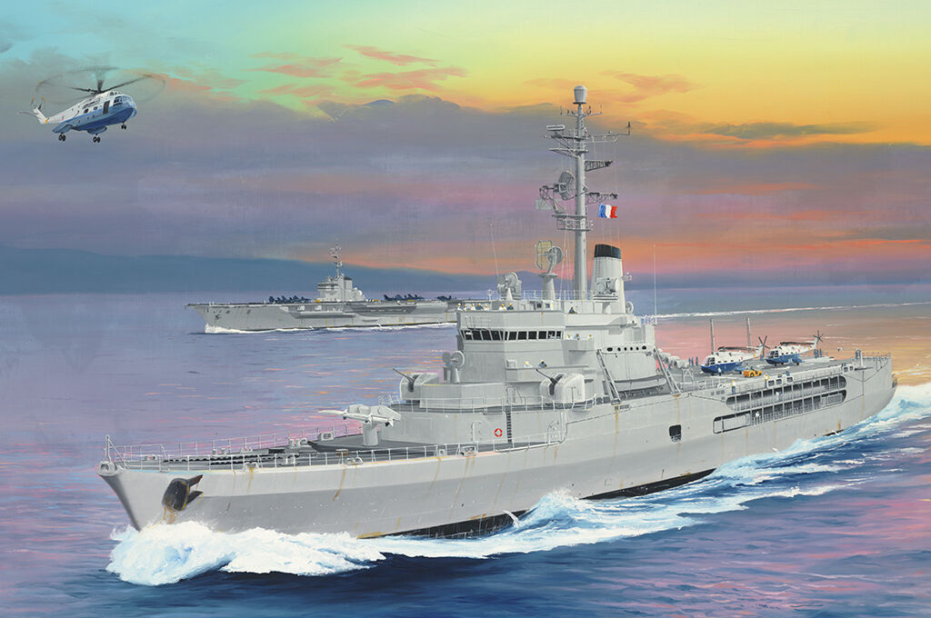 Trumpeter 1/350 Jeanne d'Arc Plastic Model Kit TR05636