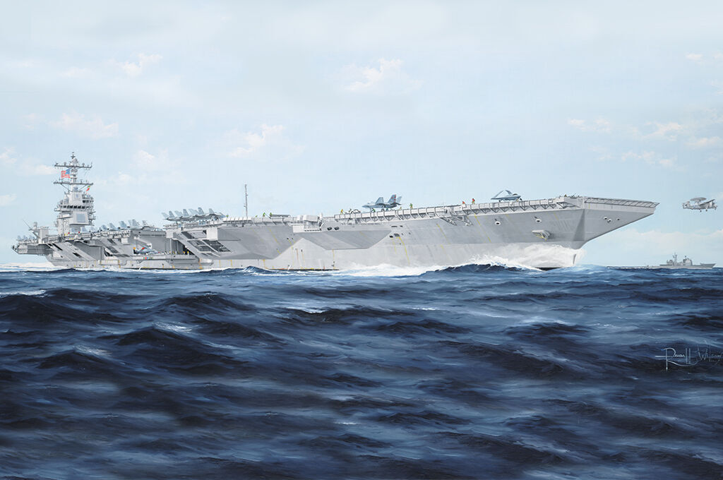 Trumpeter 1/350 USS Gerald R.Ford CVN-78 Plastic Model Kit TR05638