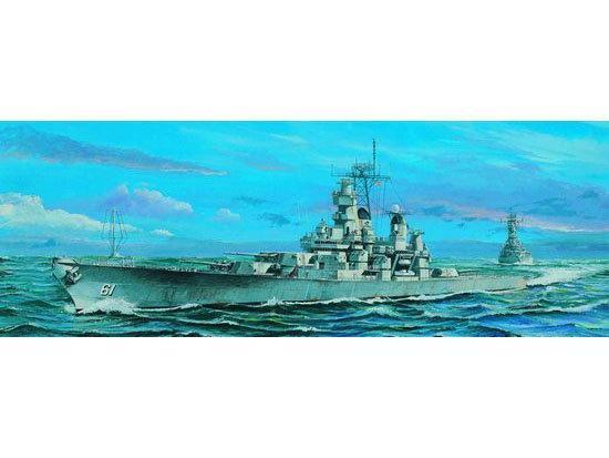 TR05701 Trumpeter 1/700 U.S. Battleship BB-61 Iowa 1985 Trumpeter