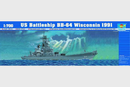 TR05706 Trumpeter 1/700 U.S. Battleship BB-64 Wisconson 1991 Trumpeter