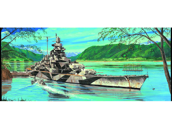 TR05712 Trumpeter 1/700 Germany Battleship Tirpitz 1943