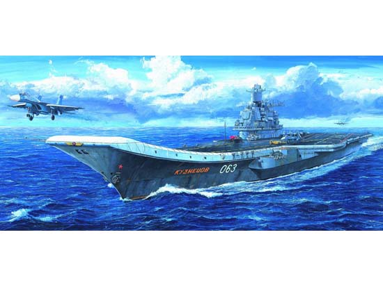 TR05713 Trumpeter 1/700 Russian Navy Aircraft Carrier KUZNETSOV